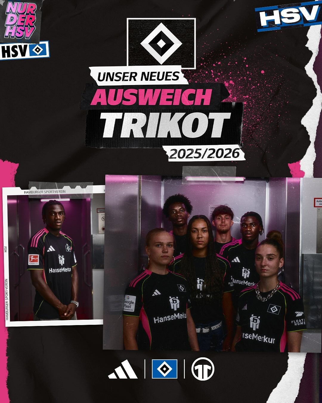 Hamburger SV - Ausweichtrikot