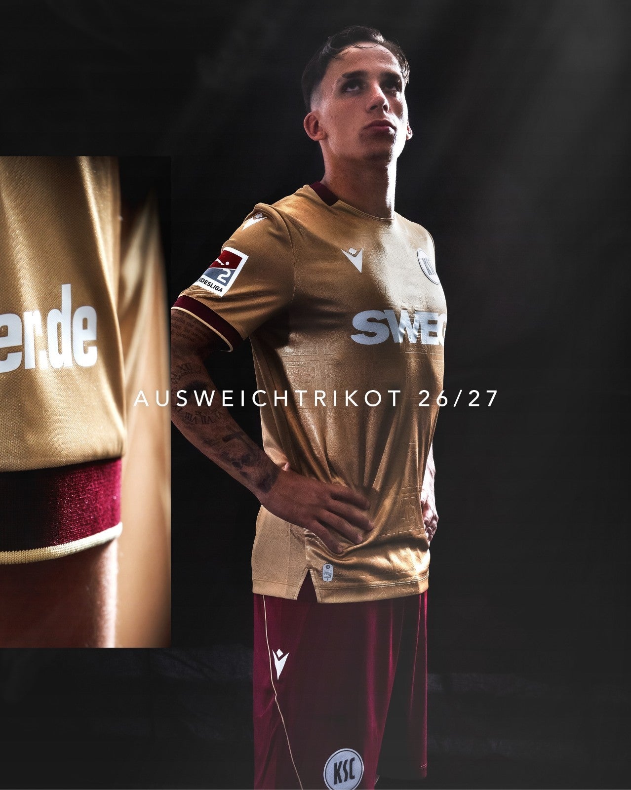 Karlsruher SC - Ausweichtrikot